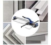 800 mm manuale professionale tagliapiastrelle tagliapiastrelle doppio binario con supporti di posizionamento a infrarossi strumenti per taglio a prescissione blu spessore massimo 15 mm