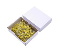 800 pezzi Spille per la produzione di abiti Posizionamento della cucitura colorata Testa rotonda Imbottita per progetti artigianali di abbigliamento Progetti artigianali in metallo