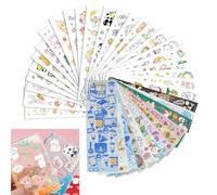 800+ Pezzi Stickers Aesthetic, 36 Adesivi Bambini, Stickers Bambini Attacca Stacca, per Scrapbooking, Journaling, Moto, Bici, Casco, Mobili, Scooter, Valigia, Computer e Telefono Cellulare