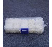 800 Pz/scatola M3 Nylon S Dado Wa Kit Combinato Elementi di Fissaggio Accessori HardwareIl avrà una varietà di Parti a Quelle Specifiche (Combinazione di viti M3 bianche 800