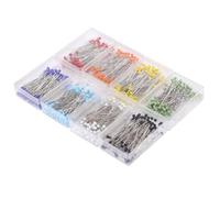 800 spilli dritti con testa in vetro per cucire a mano mappe decorative marcature artigianali progetti universitari decorazione fare fissaggio hijab pressatura cuciture fissaggio tappeti matrimonio