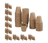 800 Vasetti piantine da torba travaso set di vasi biodegradabili di cellulosa