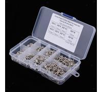 800 Viti Autofilettanti A Testa Piatta A Croce M2 Con Kit Di Assortimento Di