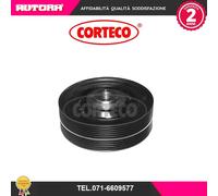 YY PULEGGIA ALBERO MOTORE FIAT CITROEN PEUGEOT CORTECO 80001146 OE 504099920