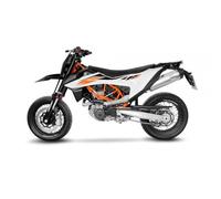 80009 - Raccordo Scarico LeoVince no-kat Inox KTM 690 ENDURO/SMC R (19-20)