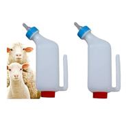 800ml Biberon per agnelli,Biberon per bambini capra,Secchio per latte in bottiglia di agnello,Biberon per allattamento al seno,Bottiglia di bevanda sospesa-2 Pack