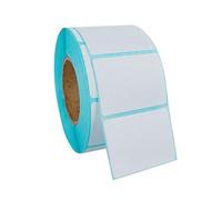 800Pcs Etichetta Termica Adesiva Olio e Acqua Resistente Alimento Bianco Indirizzo per Codice a Barre Imballaggio Etichette Hermiche Adesive per Logistica