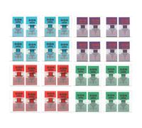 800PCS Etichette Adesive per Segnalibri "Firma Qui", 4 Colori