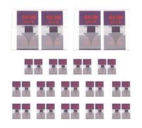 800PCS Etichette Adesive per Segnalibri "Firma Qui", Bandierine Viola