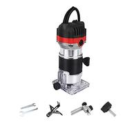800w 30000rpm Kit combinato for utensili for router di legno Macchine for la lavorazione del legno elettriche Carpenteria elettrica Strumenti for trimmer manuali con fresa Ampia gamma di applicazioni(