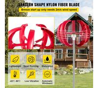 800W 3000W 12V 24V 48V Generatore per turbina eolica & MPPT Controller Power DIY