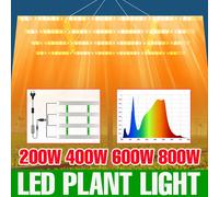 800W LED Pianta Coltiva La Luce Spettro Completo Quantum Board Lampada di Coltivazione IR UV Serra Interna Tenda Pomodoro Verdure AC100-277V