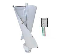 800W Vertical Axis Wind Turbine Generator 12V-48V w/Controller Home Windmill Kit