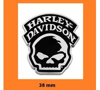 8013042 Harley Davidson Originale Pin Spilletta Spilla logo scritta skull willie
