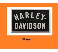 8013370 Harley Davidson Originale Pin Spilletta Spilla logo rettangolare nero