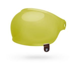 8013388 - Visiera Bell Bullitt Bolla Giallo Con Linguetta Marrone
