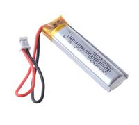 801350 da 3,7 V e 500 mAh, 1 pezzo(2.0 2P Cable 5CM)