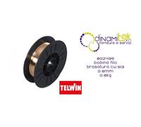 802495 ACCESSORIO SALDATRICE BOBINA FILO BRASATURA CU/SI3 0.8 mm 0.8 kg TELWIN