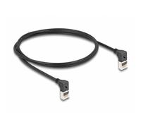 80281 4043619802814 DeLOCK Cavo patch RJ-45 Cat.6a S/FTP, Slim 90° angolato