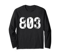 803 Codice Area Columbia Carolina del Sud Codice Area 803 Maglia a Manica