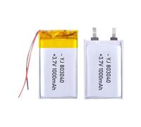 803040 1000mAh 3.7V 1 pz(803040(cell)1000mAh)