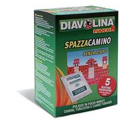 8033266104986 ******* DIAVO.LINA TOGLI FURIGGINE DISTRUGGI IN BUSTINA MONODOSE 5 PZ STUFA CAMINO