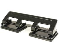 8036554 Perforatore a 4 fori con guida per 20 fogli colore Nero