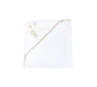 Chicco Quadrato in Spugna di Cotone Quadrotto Accappatoio per Neonato, Beige, One Size Unisex-Bimbi