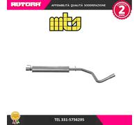 80550 Silenziatore centrale adatto a Fiat Stilo (MARCA MTS)..