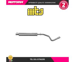 80550 Silenziatore centrale adatto a Fiat Stilo (MARCA MTS)..