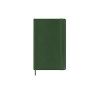 Moleskine Agenda Giornaliera 2027, Planner 12 Mesi Con Copertina Morbida e Chiusura Elastica, Formato Large 13x21 cm, Colore Verde Mirto