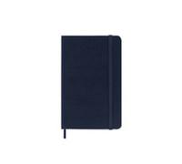 Moleskine Agenda Giornaliera 2027, Planner 12 Mesi Con Copertina Rigida e Chiusura Elastica, Formato Pocket 9x14 cm, Colore Blu Zaffiro