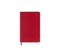 Moleskine Agenda Giornaliera 2027, Planner 12 Mesi Con Copertina Morbida e Chiusura Elastica, Formato Pocket 9x14 cm, Colore Rosso Scarlatto