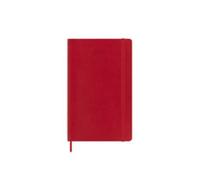 Moleskine Classic 12 Month 2027 Weekly Planner, Soft Cover, Large (5" x 8,25"), Scarlet Red, 144 pagine