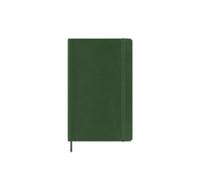 Moleskine Agenda Settimanale 2027, Planner 12 Mesi Con Spazio Per Note, Copertina Morbida e Chiusura Elastica, Formato Large 13x21 cm, Colore Verde Mirto