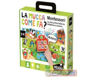 8057592357175 A.A.V.V. La mucca come fa montessori Headu