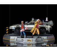 80612 BTTF 2 DELOREAN FULL DLX SET 1/10 ART ST