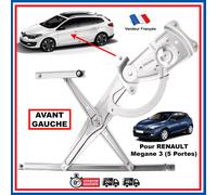 Meccanismo Alza Vetro Anteriore Sinistro Per Renault Mégane III 5 Porte