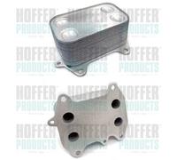 8095017 HOFFER Radiatore olio, Olio motore per AUDI,SEAT,SKODA,VW