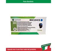 80C2HCE Lexmark CX410e MFP toner Ciano