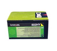80C2HY0 LEXMARK 802HY CARTUCCIA DEL TONER GIALLO