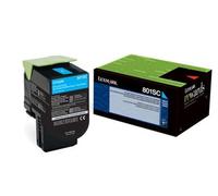 LEXMARK 80C2SC0 Toner Originale Ciano per Lexmark CX310dn / CX310n Capacità 2000 Pagine