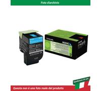 80C2XC0 Lexmark CX510de Cartuccia del Toner Ciano