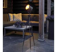 80Cm Luce A Treppiede In Metallo Rame Solare LED Da Giardino Decorativa