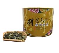 80g di tè verde oolong Tieguanyin biologico naturale artigianale tradizionale cinese in foglia sfusa - cibo biologico verde senza additivi zero calorie Aroma delicato con affascinanti note floreali
