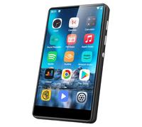 80GB Lettore MP3 Spotify con Bluetooth e WiFi, SWOFY 4.0 Pollici Lettore MP3 & MP4 Android, Portatile Musicale con Amazon Music, FM Radio, Audible, Play Store (Nero)