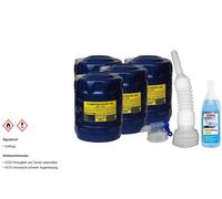 80L MANNOL Olio Compressore ISO 100 Rubinetto Pulitore Per Tubo