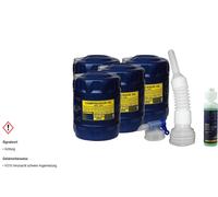 80L MANNOL Olio Compressore Oil Iso 100 Rubinetto Tubo Flessibile Pulitore