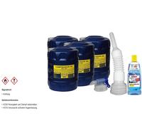 80L mannol Olio Compressore Oil Iso 100 Rubinetto Tubo Flessibile Pulitore