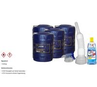 80L mannol Olio Idraulico Hydro Hv Iso 46 din 51524 Oil Incl. Rubinetto Tubo